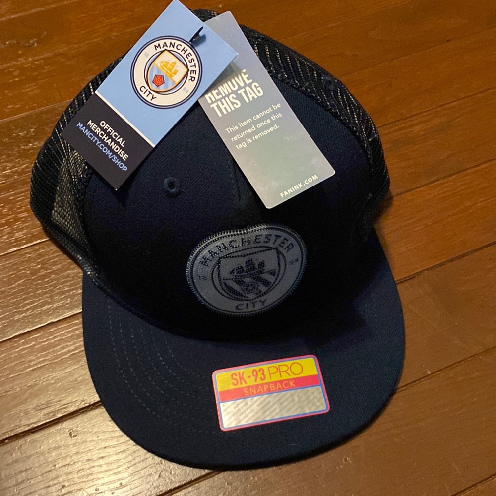Manchester City Soccer SnapBack